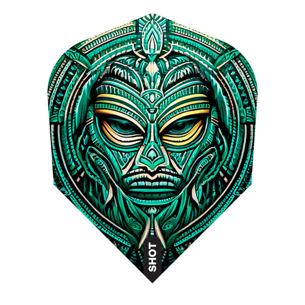 SHOT DARTS Shot Tribal Weapon Toki Small Standard Dart Flights