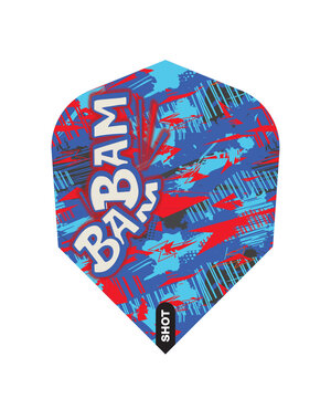 SHOT DARTS Shot Bradley Brooks Gen 2 Small Standard Dart Flights