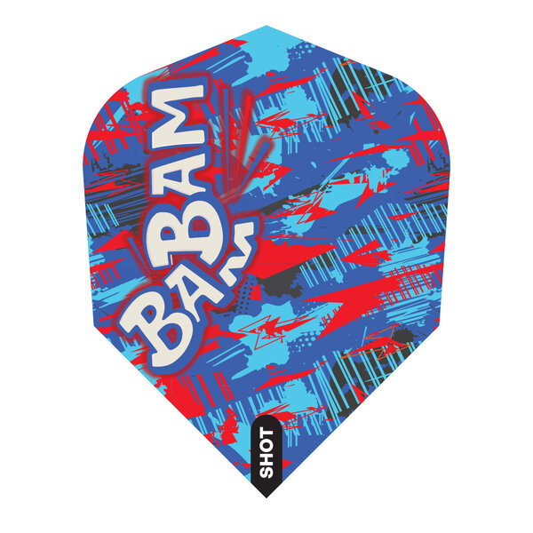SHOT DARTS Shot Bradley Brooks Gen 2 Small Standard Dart Flights
