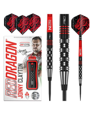 RED DRAGON Red Dragon Jonny Clayton Premier League S.E. Steel Tip Darts