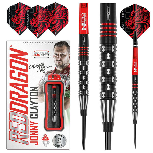 RED DRAGON Red Dragon Jonny Clayton Premier League S.E. Steel Tip Darts