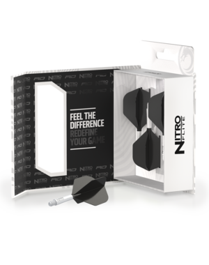 RED DRAGON Red Dragon Nitro Flite No2 Integrated Short Flights & Shafts