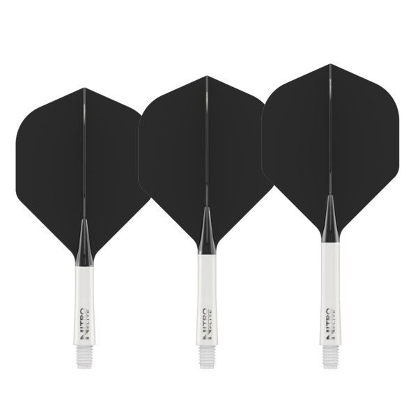 RED DRAGON Red Dragon Nitro Flite No2 Integrated Short Flights & Shafts