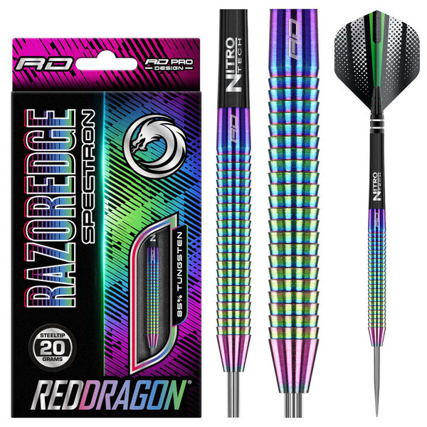 RED DRAGON Red Dragon Razor Edge Spectron Steel Tip Darts