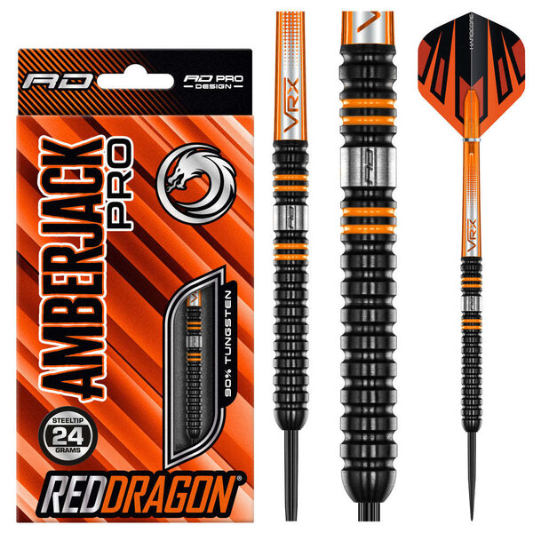 RED DRAGON Red Dragon Amberjack Pro 1 Steel Tip Darts