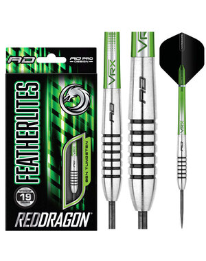RED DRAGON Red Dragon Featherlite 9 Steel Tip Darts 19g