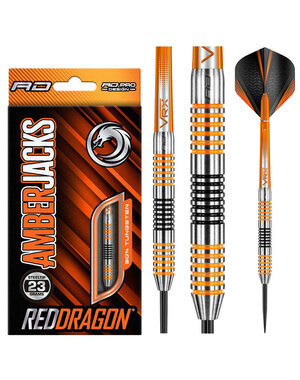 RED DRAGON Red Dragon Amberjack 4 Steel Tip Darts 23g