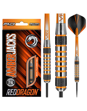 RED DRAGON Red Dragon Amberjack 7 Steel Tip Darts 26g