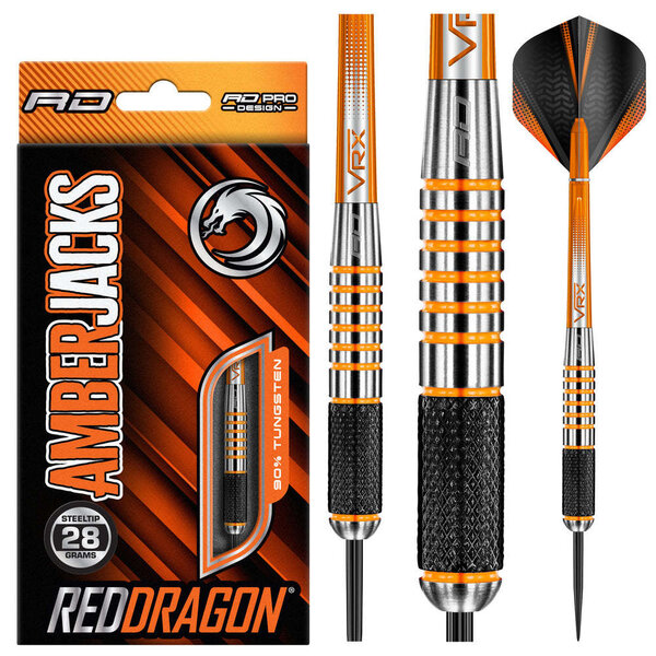 RED DRAGON Red Dragon Amberjack 9 Steel Tip Darts 28g