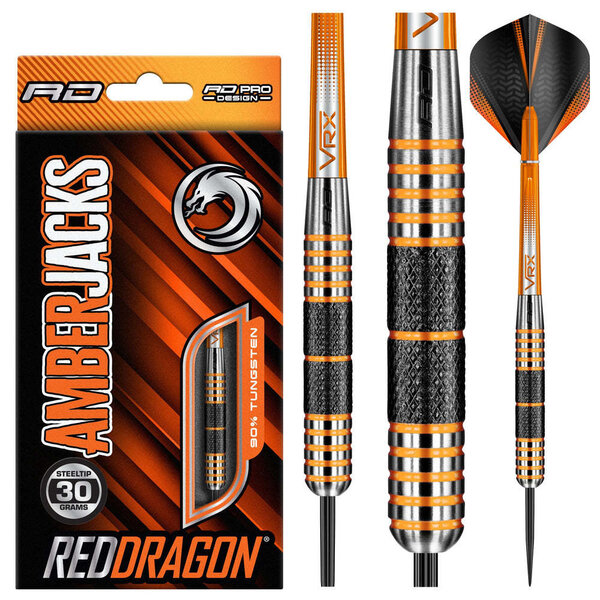 RED DRAGON Red Dragon Amberjack 11 Steel Tip Darts 30g