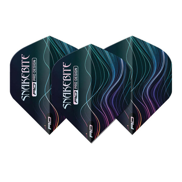 RED DRAGON Red Dragon Peter Wright Multi Hardcore Premium Standard Dart Flights