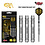 SHOT DARTS Shot Toa Dart Set 70% Tungsten Steel Tip Darts 23g