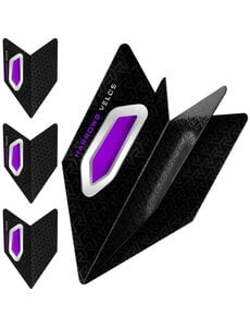 Harrows Darts Harrows Velos Dart Flights Purple - 5 Sets