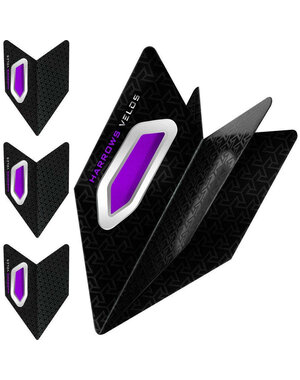 Harrows Darts Harrows Velos Dart Flights Purple - 5 Sets