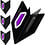 Harrows Darts Harrows Velos Dart Flights Purple - 5 Sets
