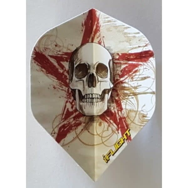 iFlight Invincible iFlight Skull and Star Standard Dart Flights - 5 Sets