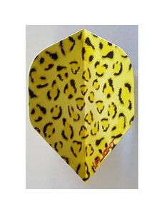 iFlight Invincible iFlight Yellow Leopard Standard Dart Flights - 5 Sets
