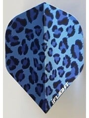 iFlight Invincible iFlight Blue Leopard Standard Dart Flights - 5 Sets