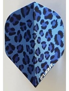 iFlight Invincible iFlight Blue Leopard Standard Dart Flights - 5 Sets