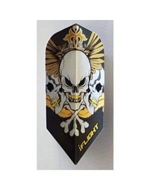 iFlight Invincible iFlight 3 Skulls in Tribal Slim Dart Flights - 5 Sets