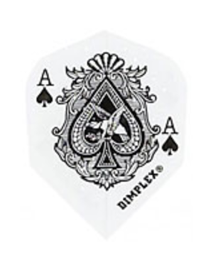 Harrows Darts Ace of Spades Standard Dimplex Dart Flights - 5 Sets