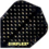 Harrows Darts Black Standard Shape Dimplex Dart Flight - 5 Sets
