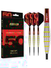 RED DRAGON Red Dragon 50 Chunky Stumpy 3 Steel Tip Darts 24g