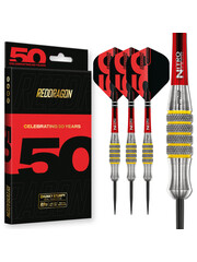 RED DRAGON Red Dragon 50 Chunky Stumpy 7 Steel Tip Darts 28g
