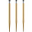 Mission Darts Mission Glide Dart Points - Replacement Smooth Points - Gold - Length 38mm