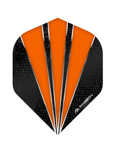 Mission Darts Mission Flare No2 Orange Dart Flights