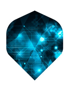 Mission Darts Mission Astral Blue No2 Dart Flights