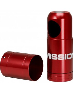 Mission Darts Mission - Magnetic - Soft Tip Tube Dispenser - Red - Holds 25 tips