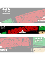 Mission Darts Mission Double Top Toe Line