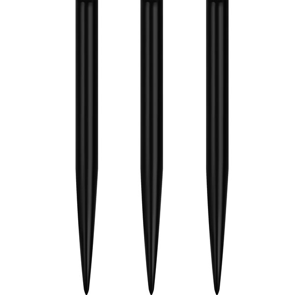 Mission Darts Mission Glide Dart Points - Replacement Smooth Points - Black