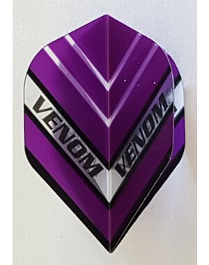 RUTHLESS Ruthless Venom 150 Standard Dart Flights Purple - 5 Sets