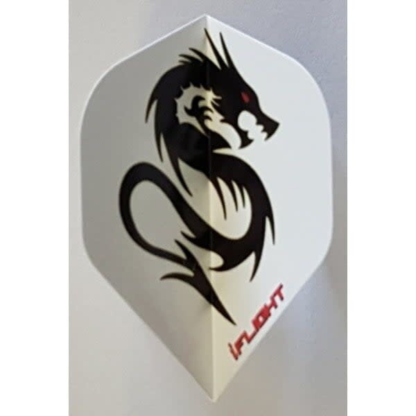 iFlight Invincible iFlight Black Dragon Standard Dart Flights - 5 Sets