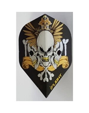 iFlight Invincible iFlight 3 Skulls in Tribal Standard Dart Flights - 5 Sets