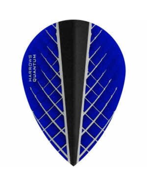 Harrows Darts Harrows Quantum X Pear 5 Sets Dart Flights Dark Blue