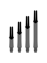 L-STYLE L-Style Straight Lock 190 Dart Shafts