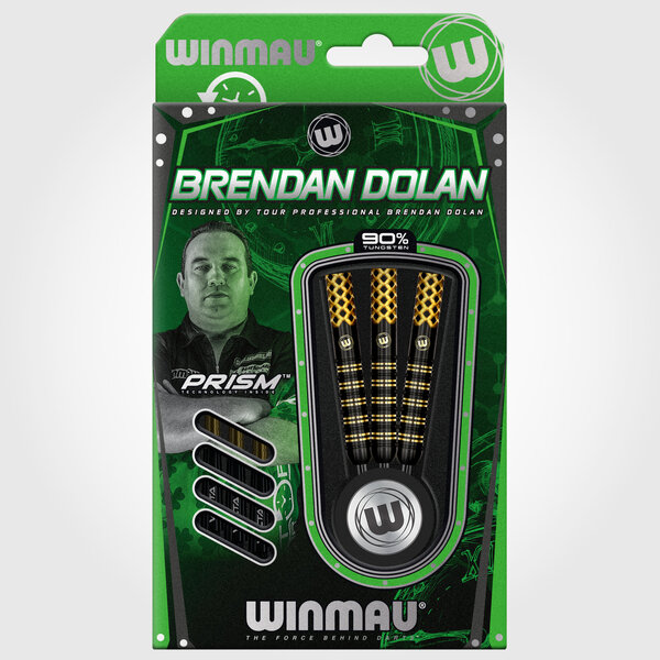 Winmau Darts Winmau Brendan Dolan Signature Series Steel Tip Darts