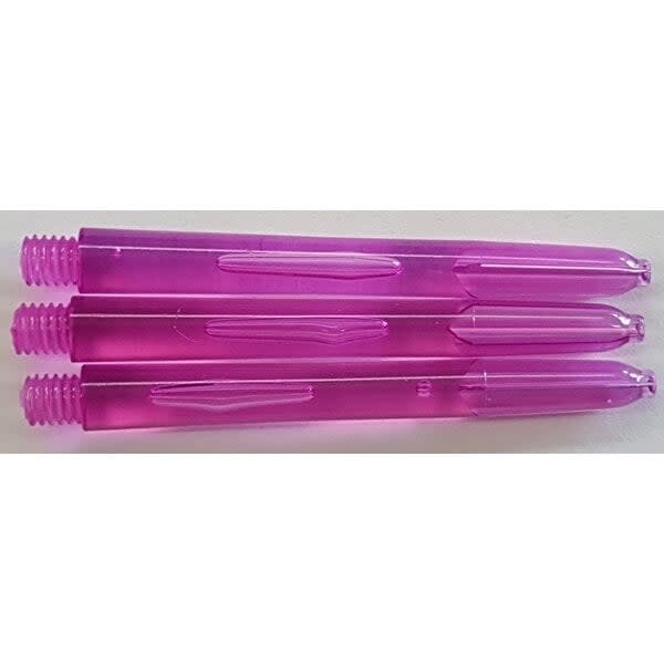 Designa Glo Purple Medium Nylon 3 Sets Dart Shafts