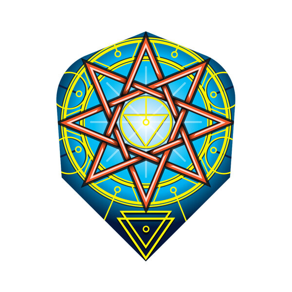 SHOT DARTS Shot Celt Druid Small Standard Dart Flights