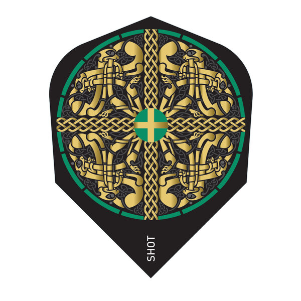 SHOT DARTS Shot Celt Cernunnos Small Standard Dart Flights