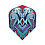 SHOT DARTS Shot Raven Small Standard Dart Flights Blue