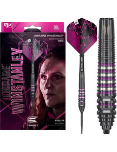 Target Darts Target Lorraine Winstanley G2 90% Swiss Steel Tip Darts 25g