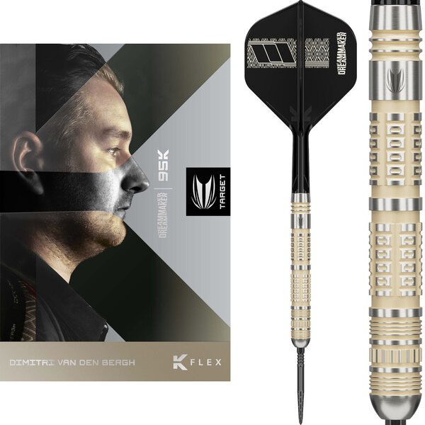 Target Darts Target Dimitri van den Bergh 95K 95% Swiss Steel Tip Darts