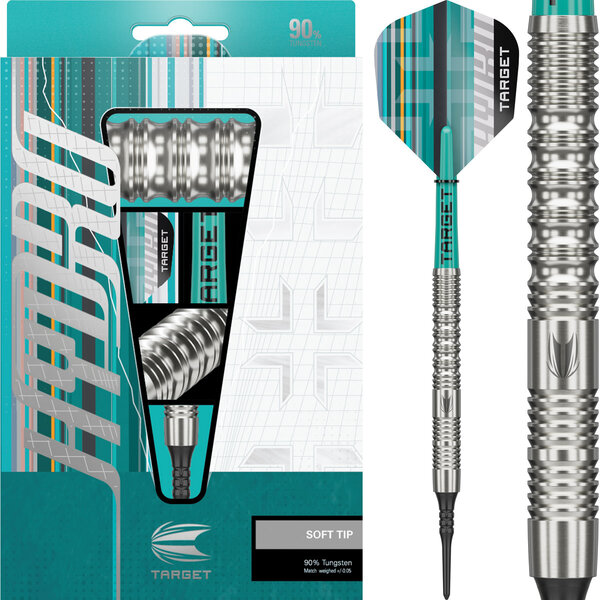 Target Darts Target Hydro 90% 12 Soft Tip Darts