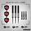 RED DRAGON Red Dragon Rob Owen v1 Steel Tip Darts 22g