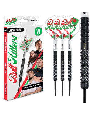 RED DRAGON Red Dragon Bullhitters v1 Steel Tip Darts 23g