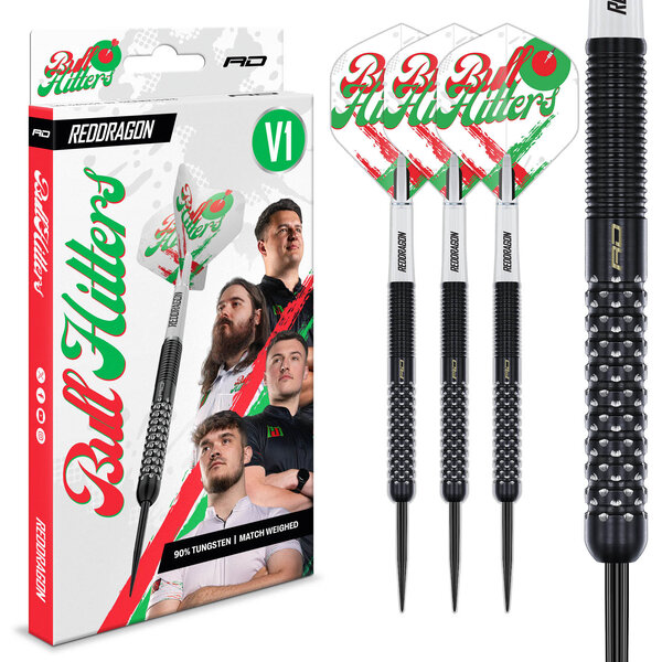 RED DRAGON Red Dragon Bullhitters v1 Steel Tip Darts 23g